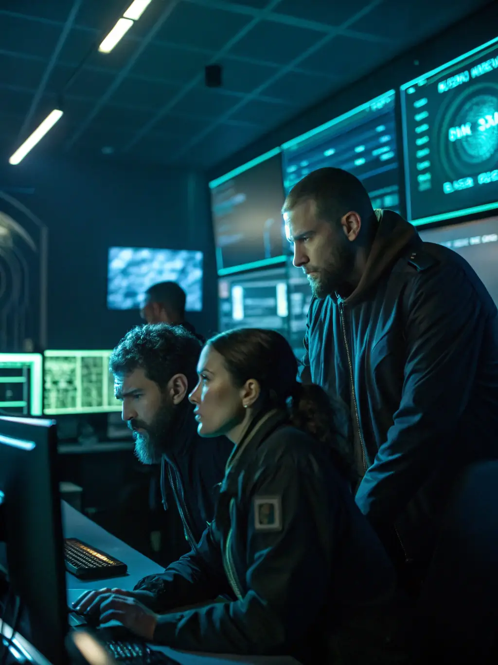 A simulation of a cyberattack scenario, illustrating the steps taken to detect and respond to the threat, highlighting the importance of proactive defense strategies.